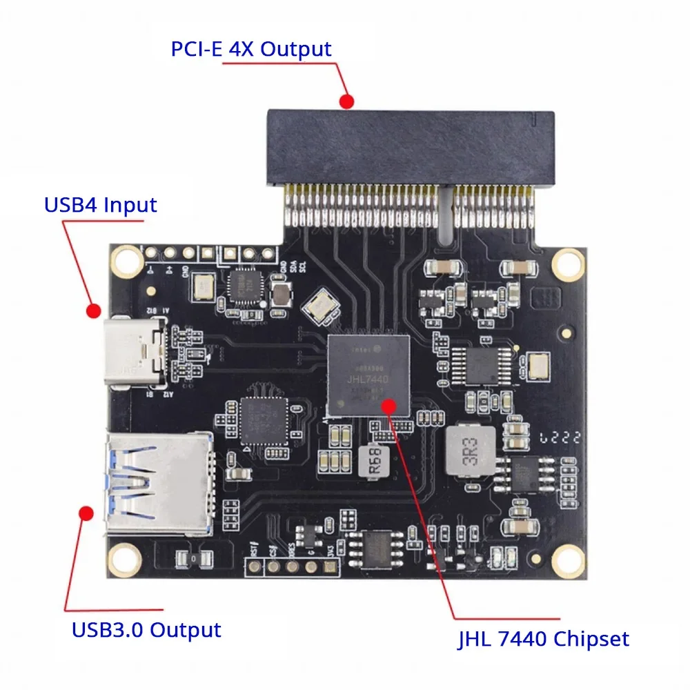 Thunderbolt 5/4対応 PCIE 4X 外付けG - Gpu External Dock Egpu Thunderbolt 4 のレビューと価格