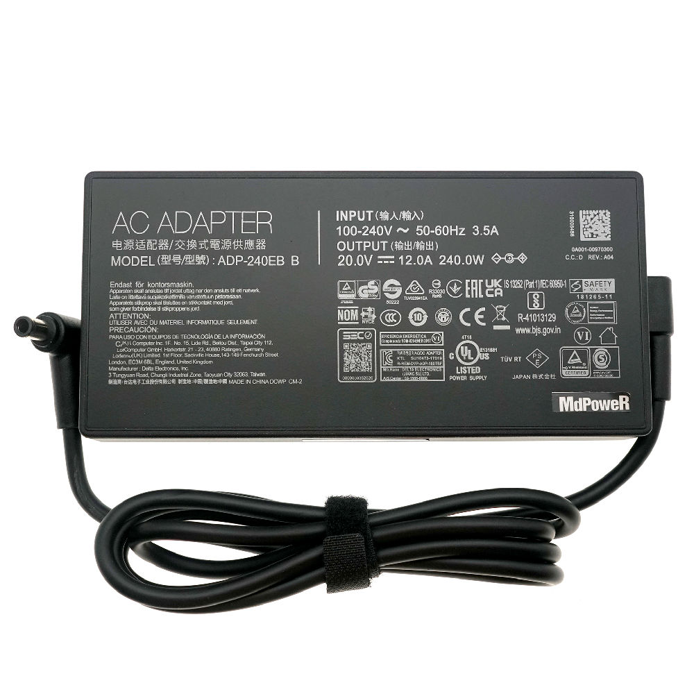 OEM 20V 12A 240W ACアダプター充電器 AS - Rtx 3090 24Gb Gddr6X のレビューと価格